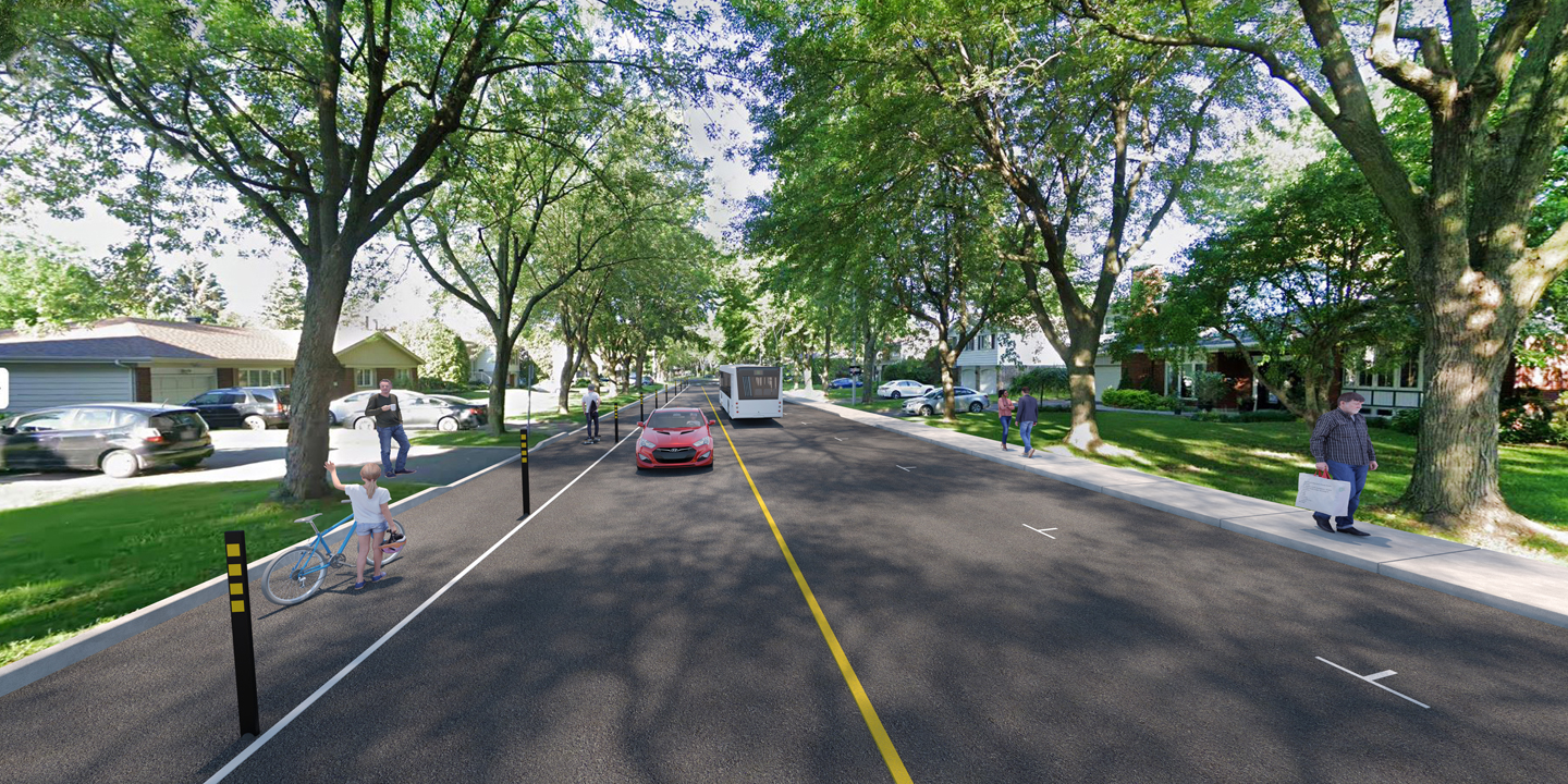 Travaux de réfection du chemin d'Auteuil et de l'avenue Adams